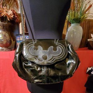 1980's Sharif Patent Leather bag - VINTAGE